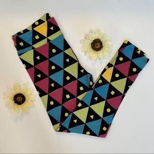 NEW Lularoe Colorful Geometric TC Leggings